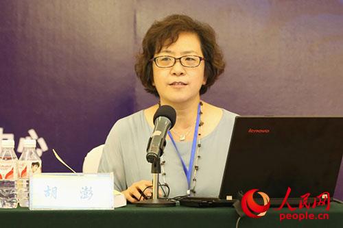 中国社会科学院日本研究所研究员、日本社会研究室主任胡澎（林昶 摄）